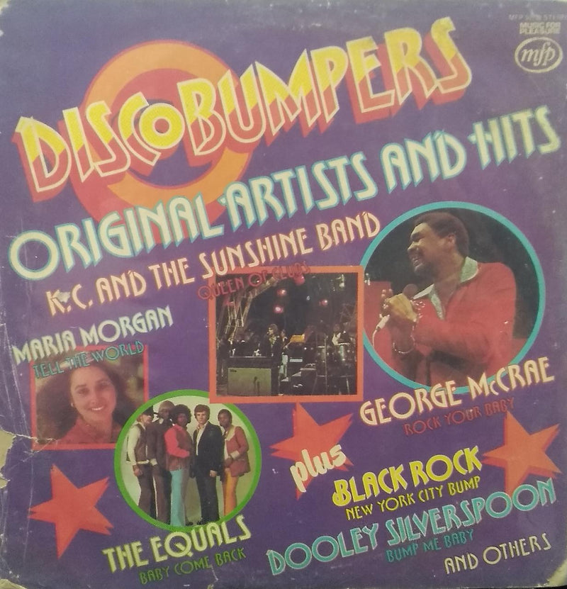 "Disco Bumpers" — disco LP vinyl record cover