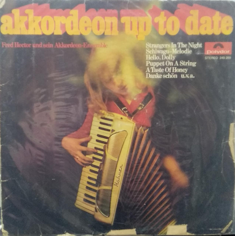 "Accordeon Up To Date" — LP vinyl record cover