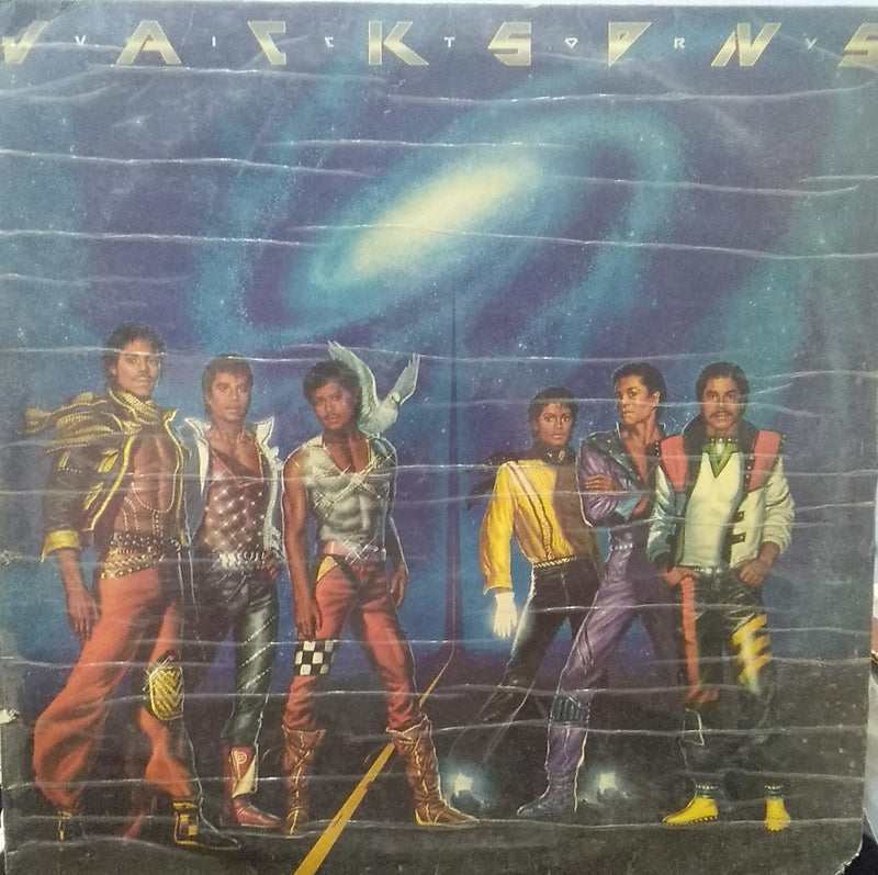 "Jacksons Victory" — LP vinyl record cover