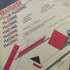 "KRAFTWERK - THE MAN MACHINE" English vinyl LP