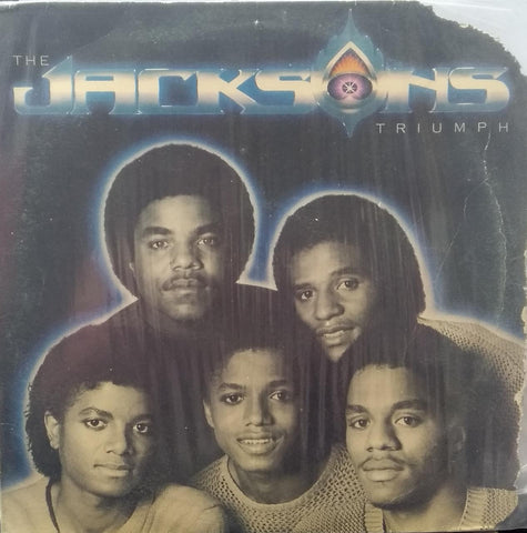 "THE JACKSONS TRIUMPH" English vinyl LP