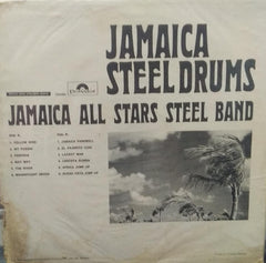 "JAMAICA STEEL DRUMS JAMAICA ALL STARS STEEL BAND" English vinyl LP