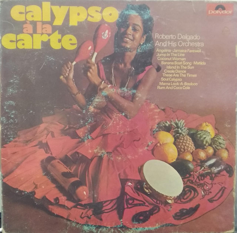 "Calypso A La Carte" — LP vinyl record cover