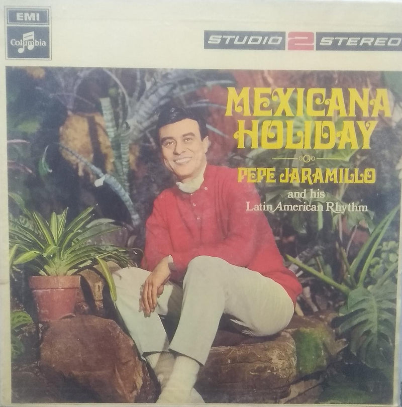 "Mexicana Holiday Pepe Jaramillo" — LP vinyl record cover