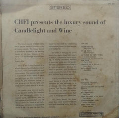 "THE LUXURY SOUND OF CANDLELIGHT AND WINE" English vinyl LP