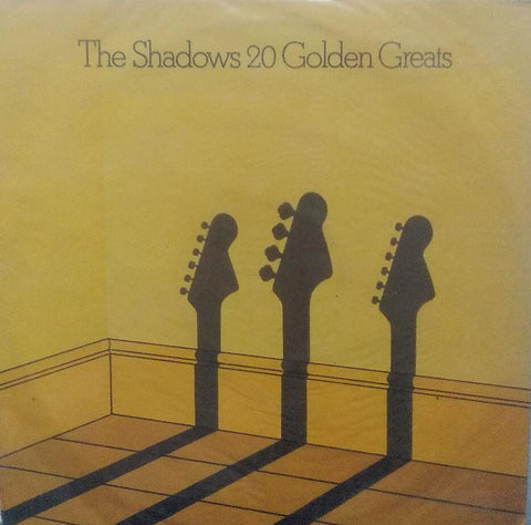 "THE SHADOWS 20 GOLDEN GREATS" English vinyl LP