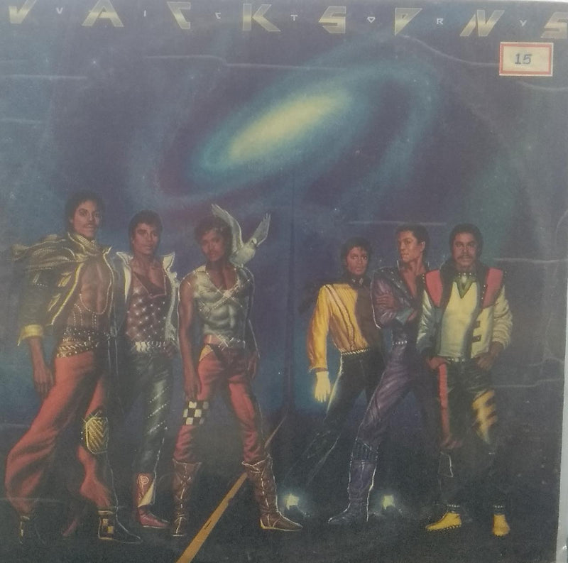 "Jacksons Victory" — LP vinyl record cover