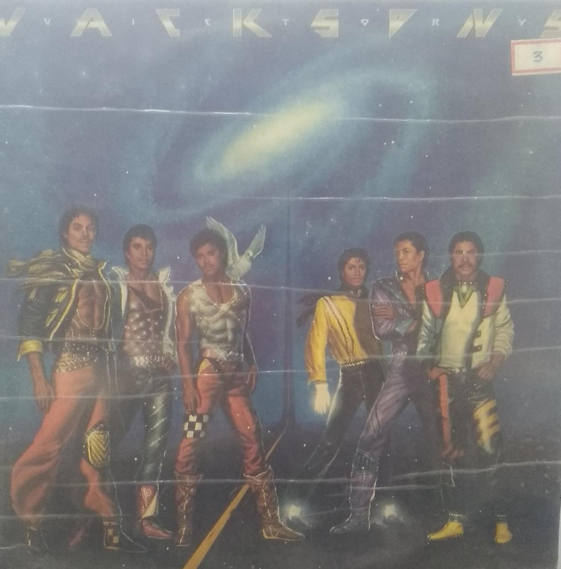 "Jacksons Victory" — LP vinyl record cover