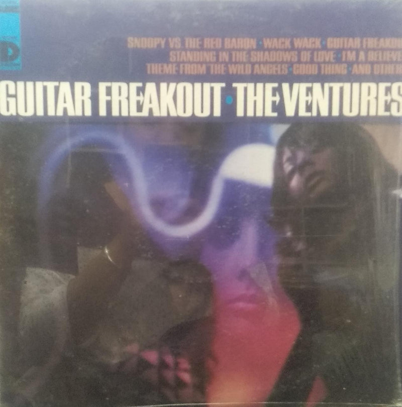 "Guitar Freakout The Ventures" — LP vinyl record cover