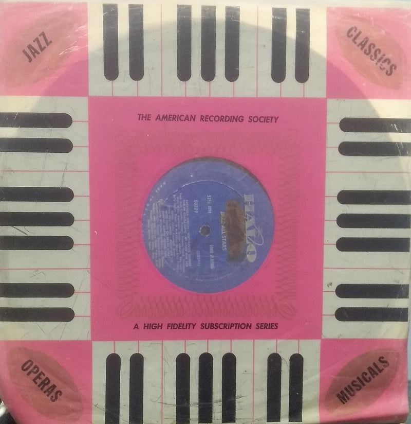 "Jazz All Stars" — jazz LP vinyl record cover