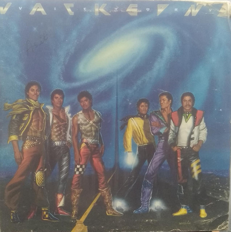 "Jacksons Victory" — LP vinyl record cover