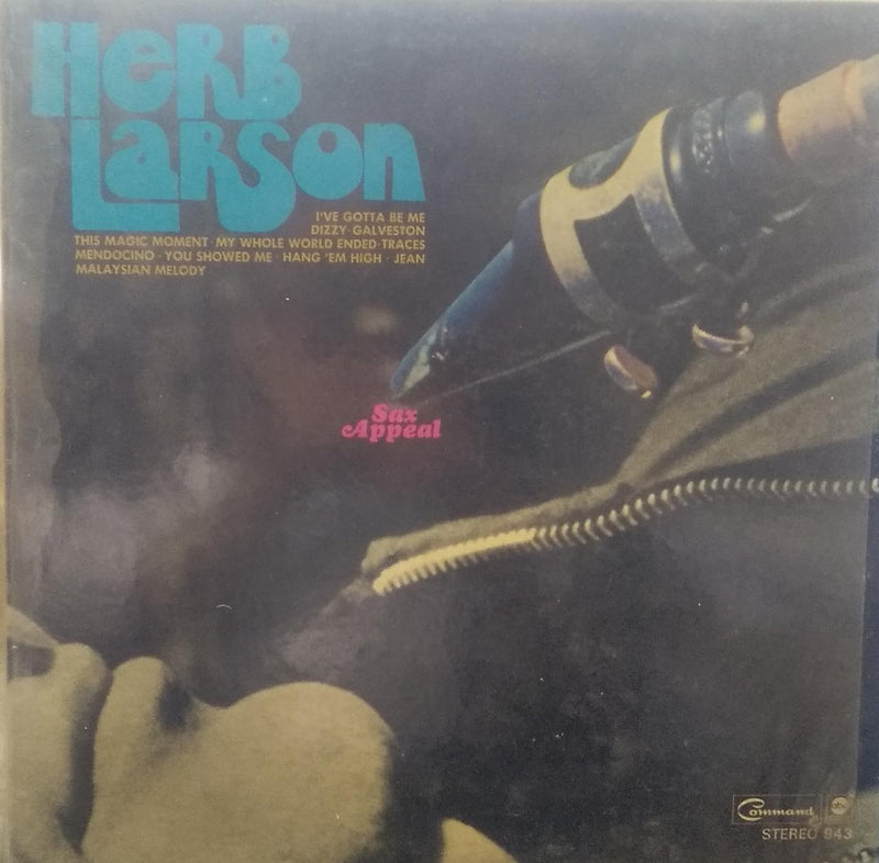 "Herb Larson Sax Appeal" — LP vinyl record cover