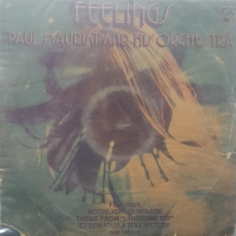 "Feelings Paul Mauriat And His Orchestra" — LP vinyl record cover