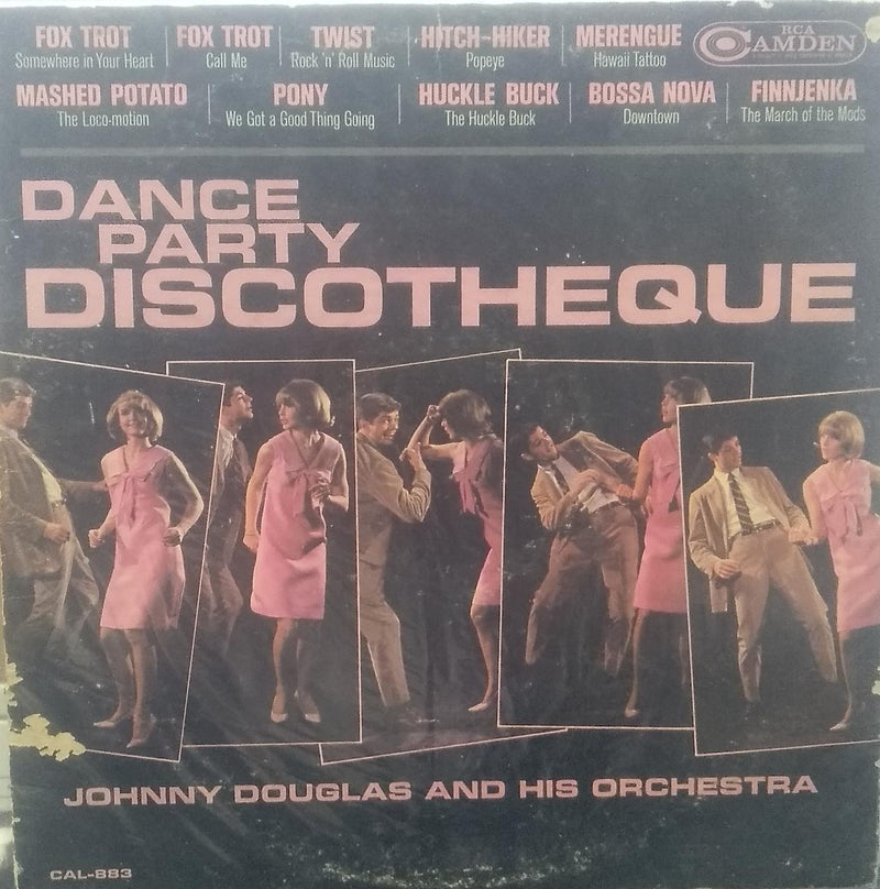 "Dance Party Discotheque" — disco LP vinyl record cover