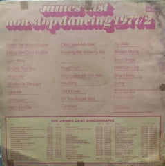 "JAMES LAST NON STOP DANCING 1977/2" English vinyl LP