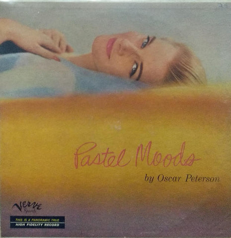 "PASTEL MOODS BY OSCAR PETERSON" English vinyl LP