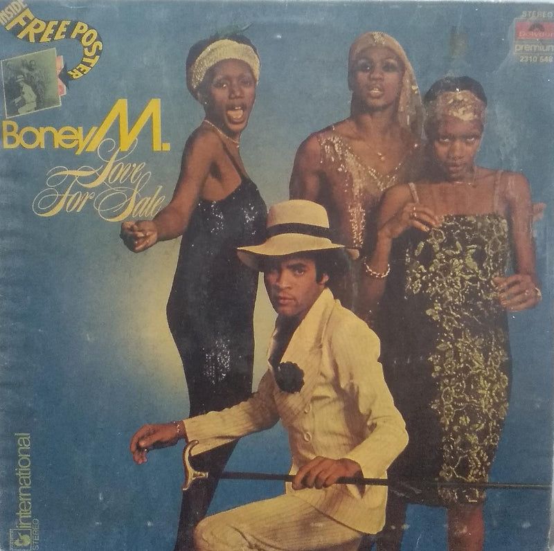 "Love For Sale Boney M" — LP vinyl record cover