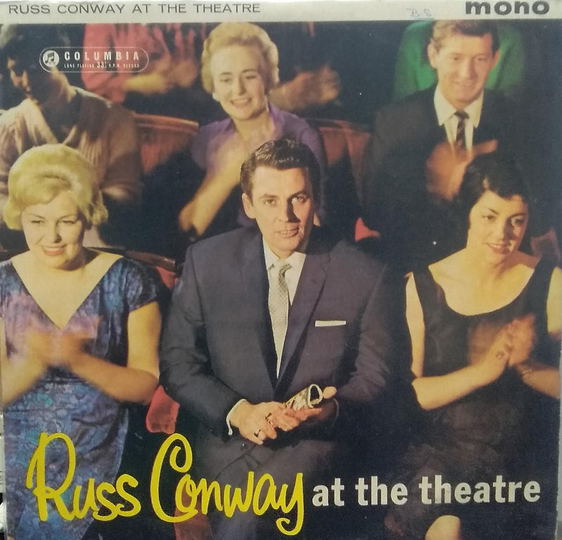 "Russ Conway At The Theatre" — LP vinyl record cover