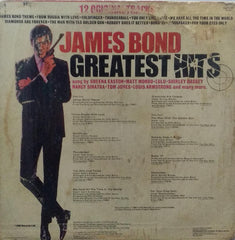 "JAMES BOND GREATEST HITS" English vinyl LP