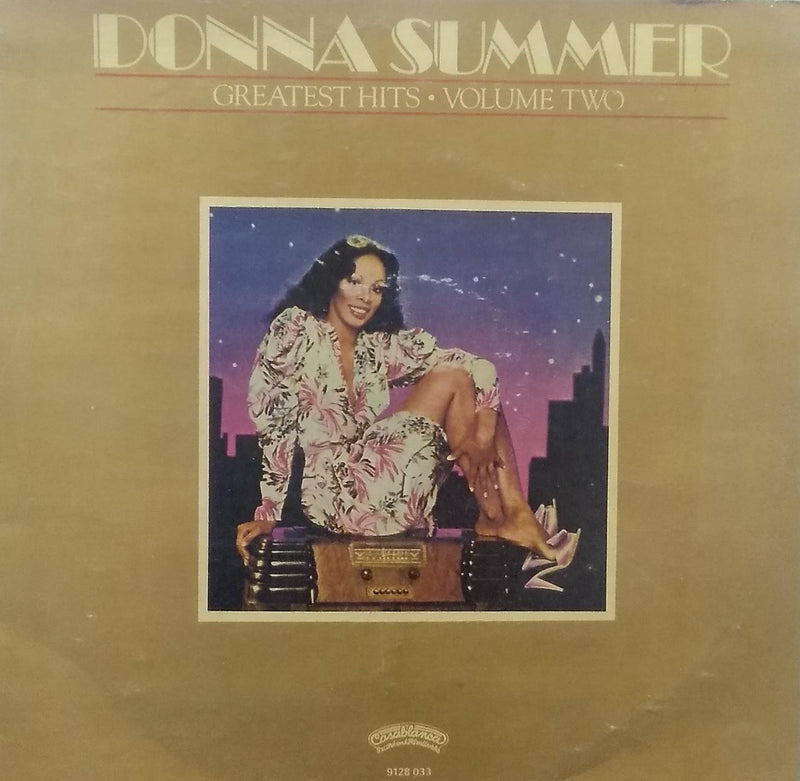 "Donna Summer Greatest Hits Volume Two" — LP vinyl record cover