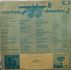 "JAMES LAST NON STOP DANCING" English vinyl LP