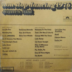 "NON STOP DANCING 1976 JAMES LAST" English vinyl LP