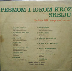 "PESMOM I IGROM KROZ SRBIJU" English vinyl LP