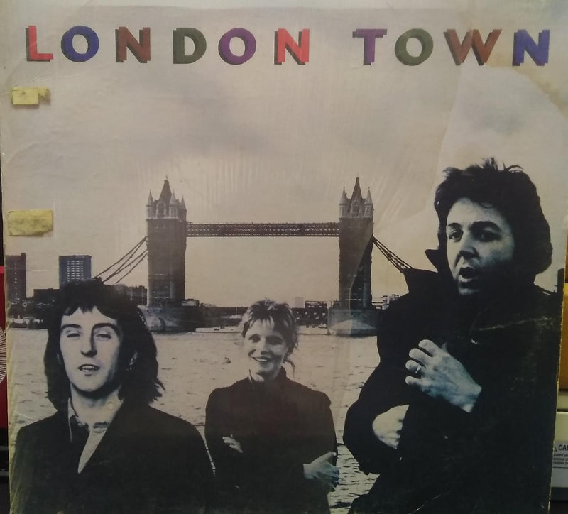 "London Town" — LP vinyl record cover