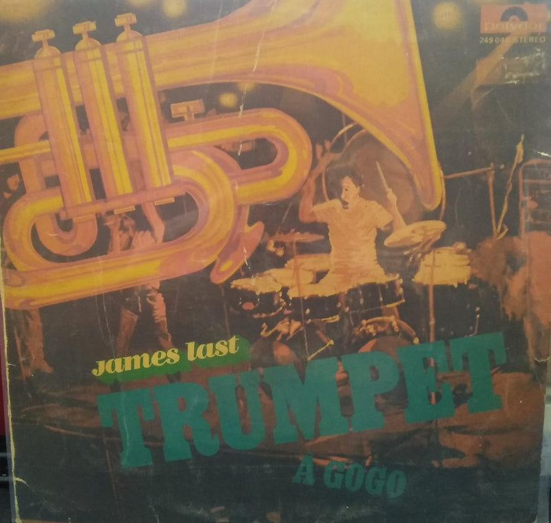 "James Last Trumpet A Gogo" — LP vinyl record cover