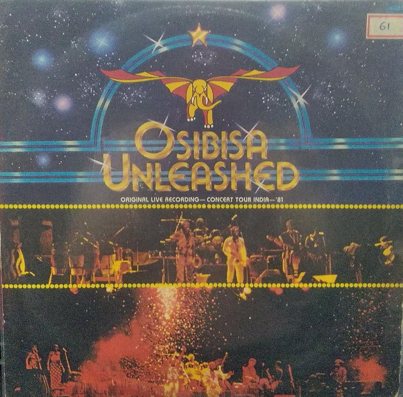 "Osibisa Unleashed" — LP vinyl record cover