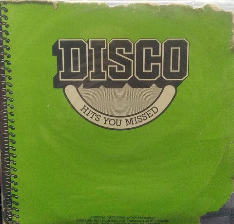 "DISCO HITS YOU MISSED" English vinyl LP