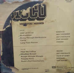 "DISCO HITS YOU MISSED" English vinyl LP