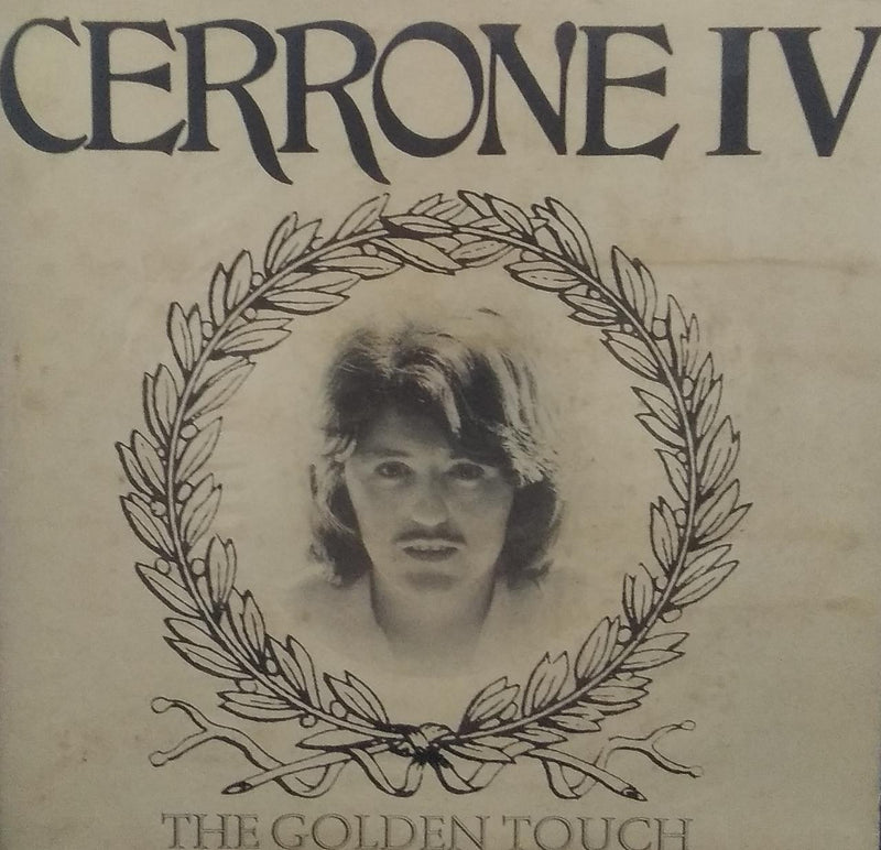 "Cerrone 4 The Golden Touch" — LP vinyl record cover