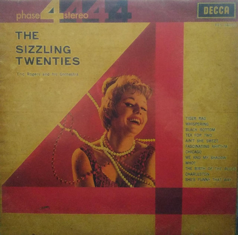"The Sizzling Twenties" — LP vinyl record cover