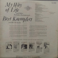 "MY WAY OF LIFE - BERT KAEMPFERT" English vinyl LP