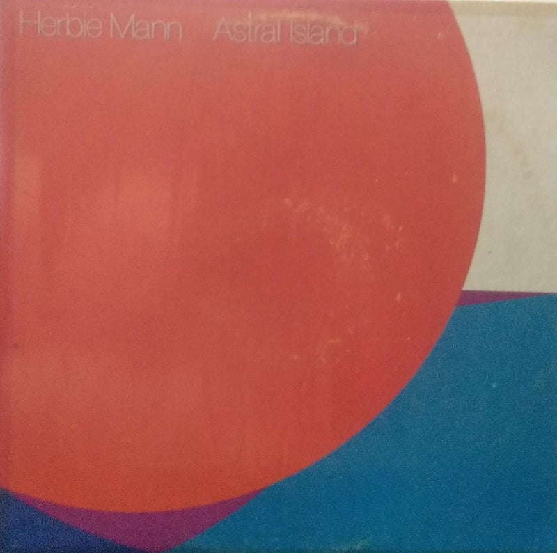 "Herbie Mann Astral Island" — LP vinyl record cover