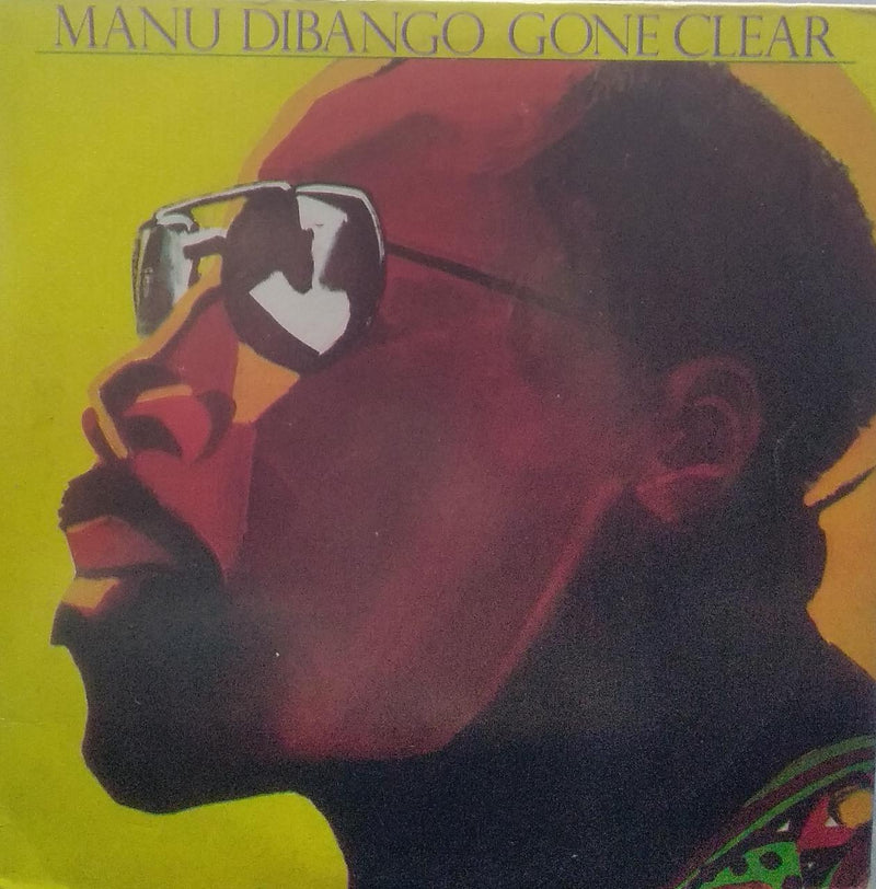 "Gone Clear Manu Dibango" — LP vinyl record cover