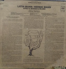 "LATIN MANN AFRO TO BOSSA TO BLUES HERBIE MANN" English vinyl LP