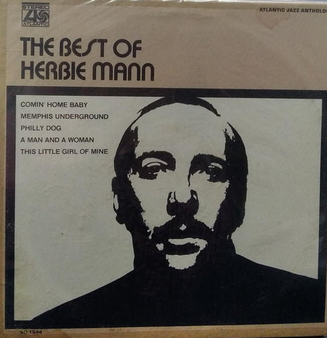 "THE BEST OF HERBIE MANN" English vinyl LP