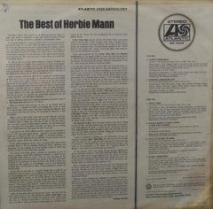 "THE BEST OF HERBIE MANN" English vinyl LP