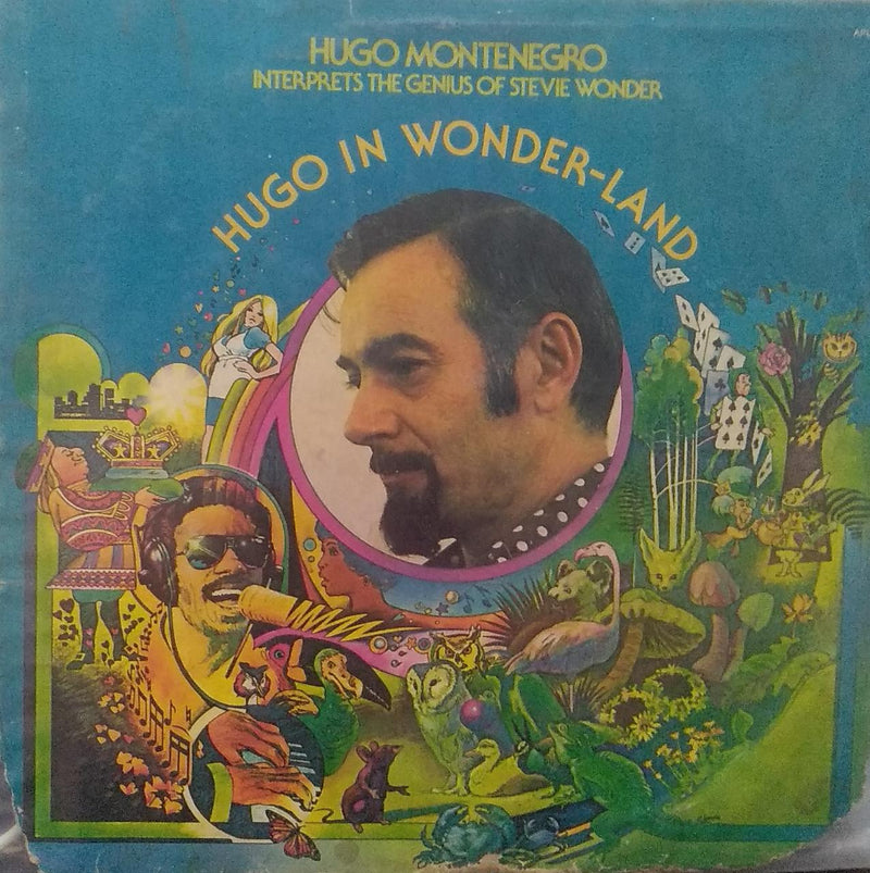 "Hugo In Wonder-Land Hugo Montenegro" — LP vinyl record cover