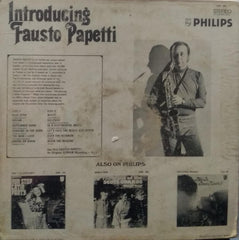 "INTRODUCING FAUSTO PAPETTI" English vinyl LP