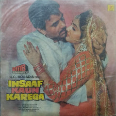 "INSAAF KAUN KAREGA" Hindi vinyl LP