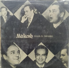 "MOODS & MEMORIES MUKESH" Hindi vinyl LP