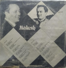 "MOODS & MEMORIES MUKESH" Hindi vinyl LP