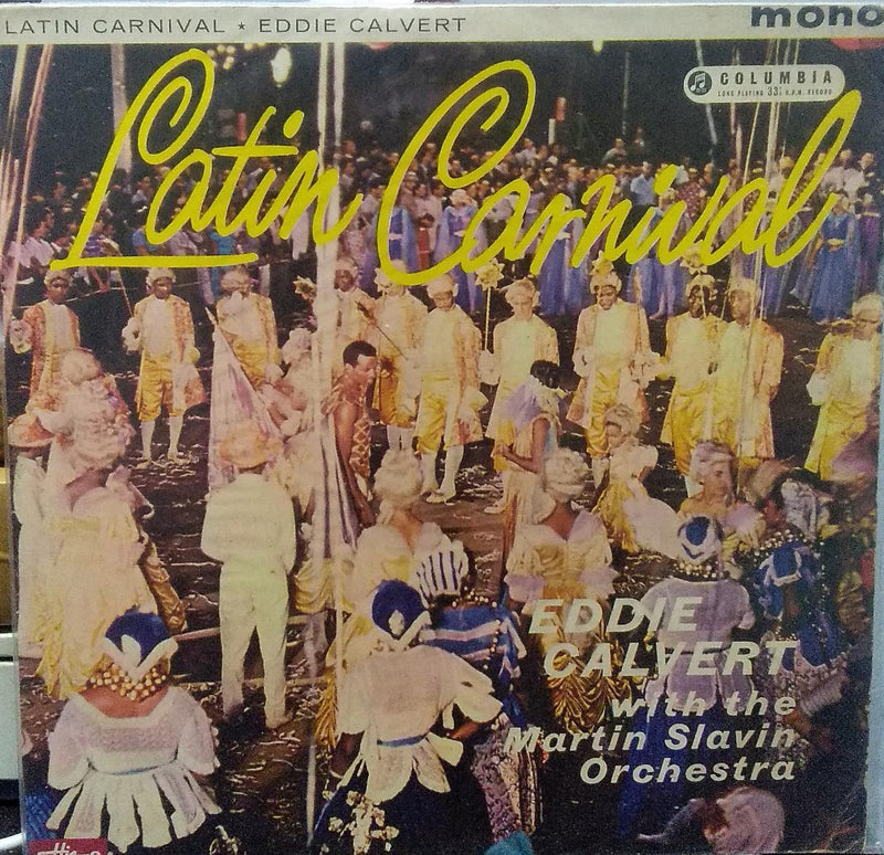"Latin Carnival Eddie Calvert" — LP vinyl record cover