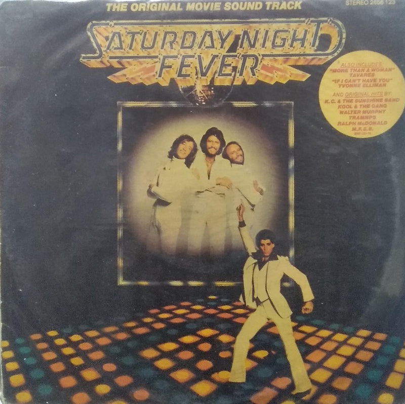 "Saturday Night Fever" — LP vinyl record cover