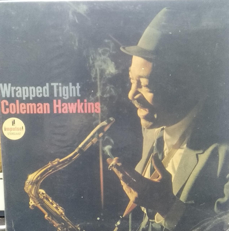 "Wrapped Tight-Coleman Hawkins" — LP vinyl record cover