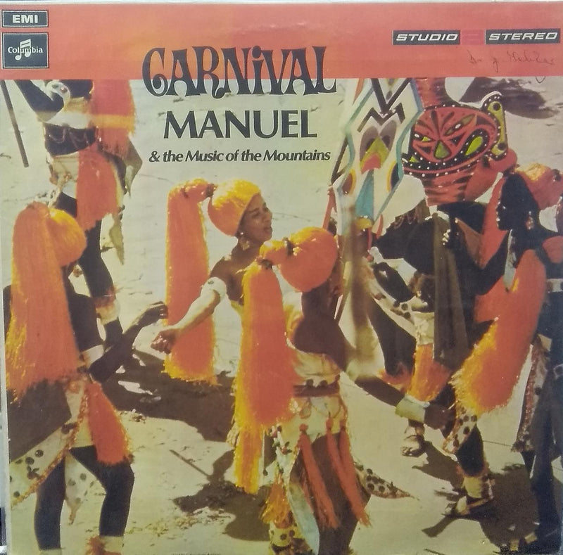 "Carnival Manuel & The Music Of The Mountains" — LP vinyl record cover