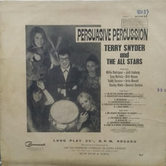 "PERSUASIVE PERCUSSION TERRY SNYDER AND THE ALL STARS" English vinyl LP